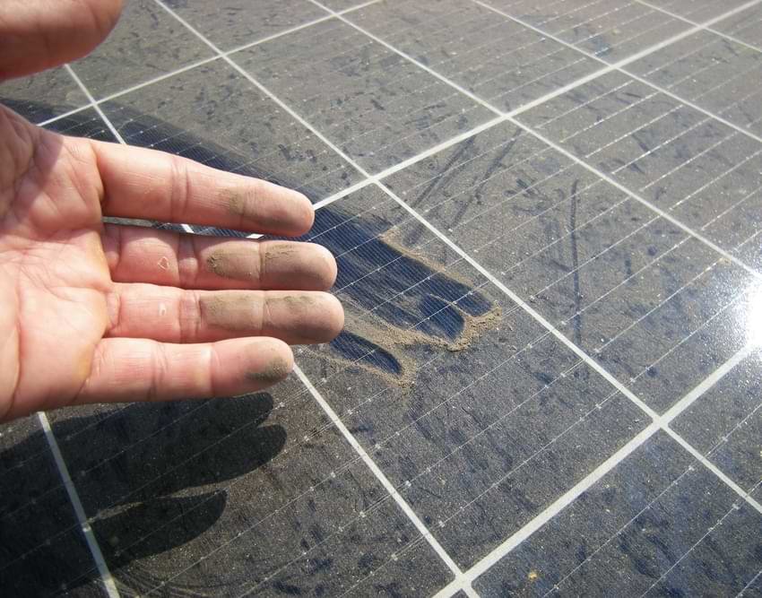 Dirty Solar Panels