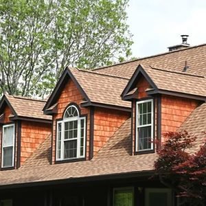 Triple Cedar Dormer